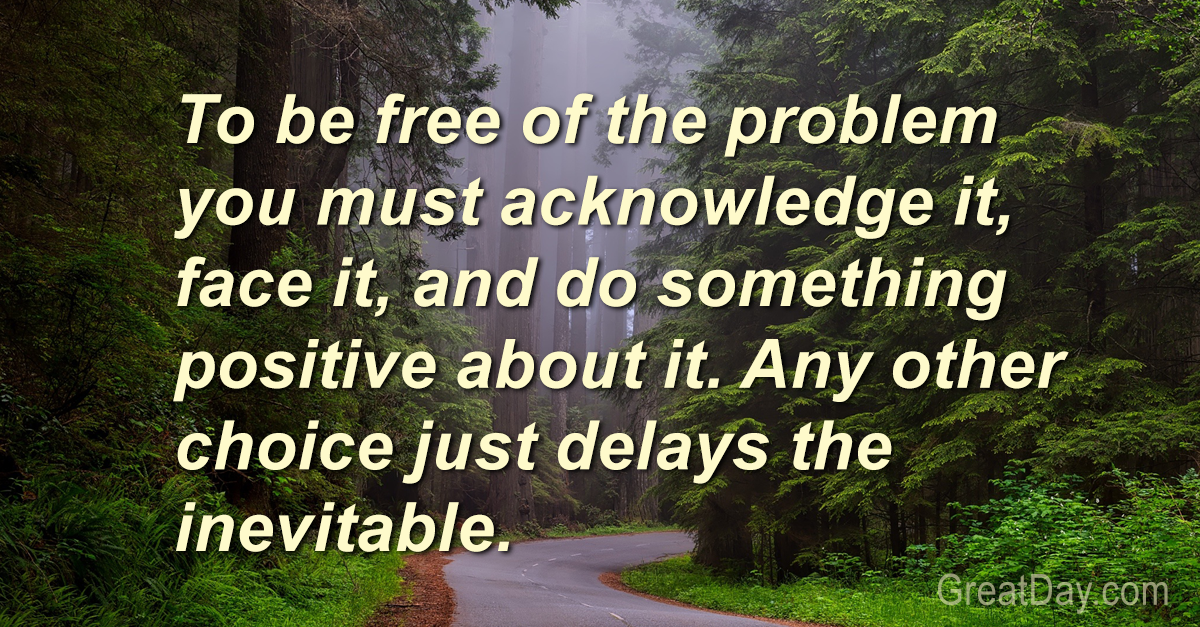 The Daily Motivator - Free of the problem