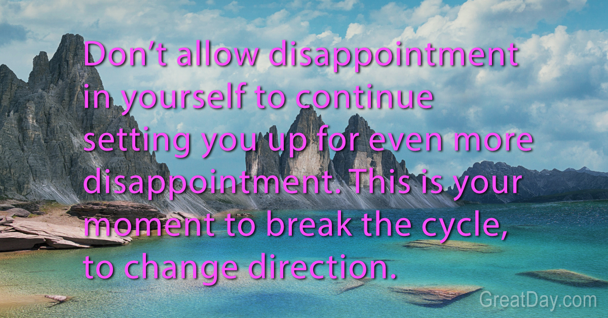 The Daily Motivator Break The Cycle