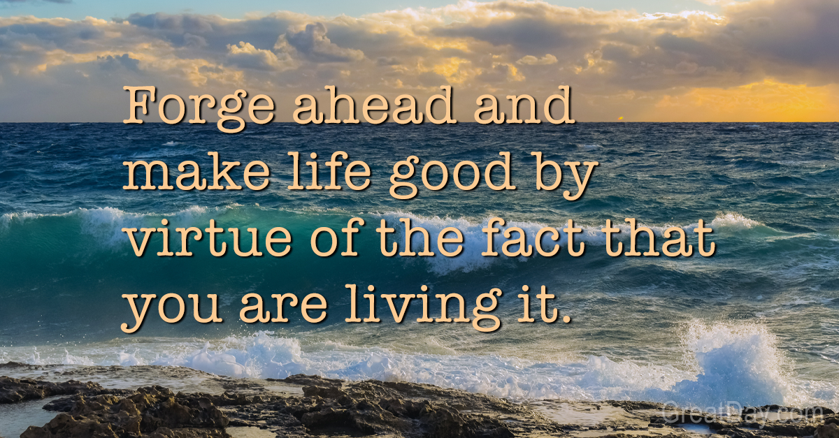 Forging Ahead Quotes