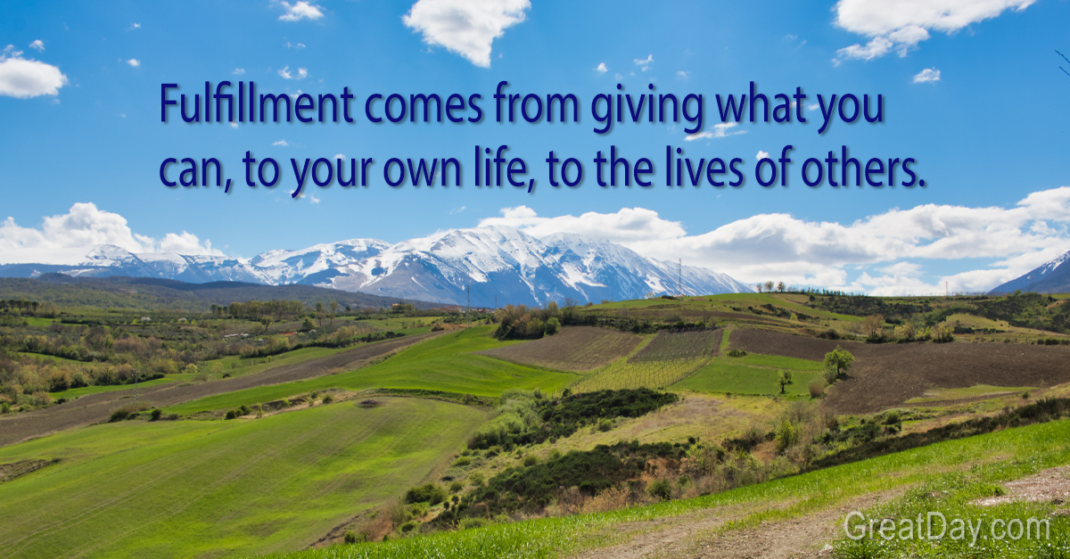 The Daily Motivator - Simple miracle