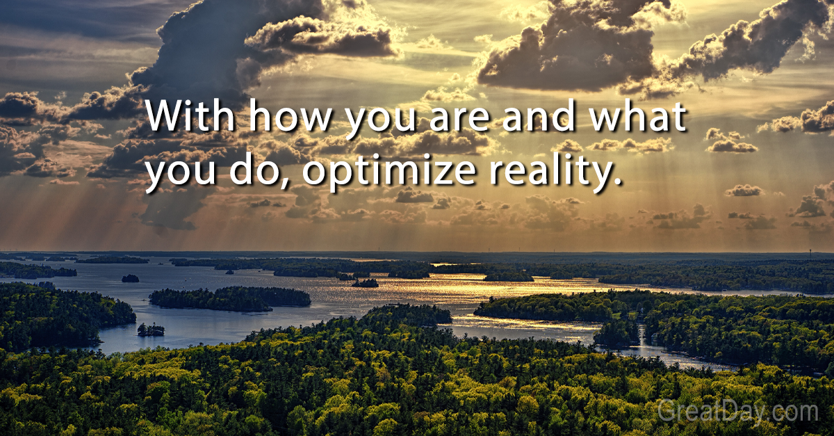 The Daily Motivator - Optimize reality