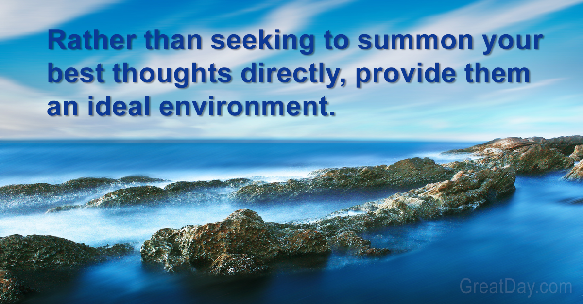 The Daily Motivator - Good thoughts